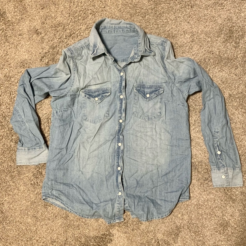 Generic Denim Shirt Sample / No Size